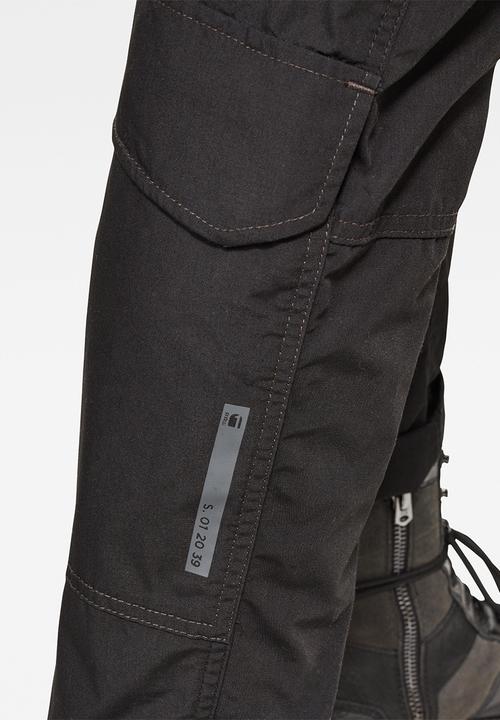 G-STAR - Jungle relaxed tapered cargo pant - black