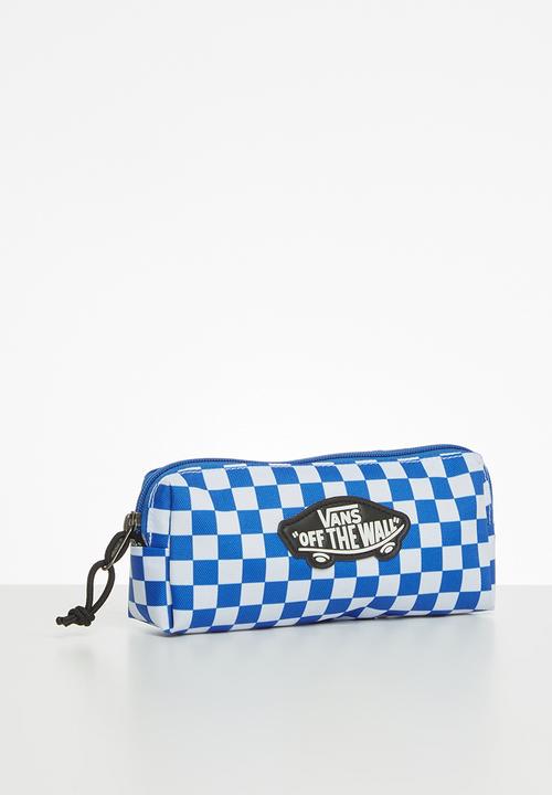 Vans - Off the wall pencil pouch boys - blue & white 