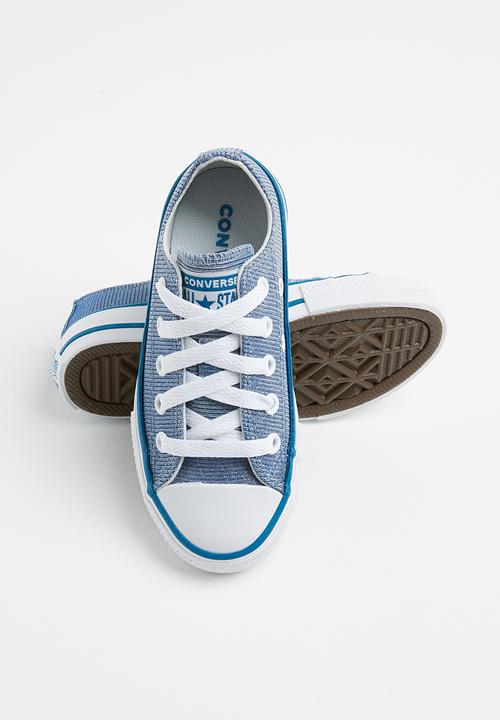 Converse - Chuck taylor all star glitter textile - ice blue/cape blue/photon dust