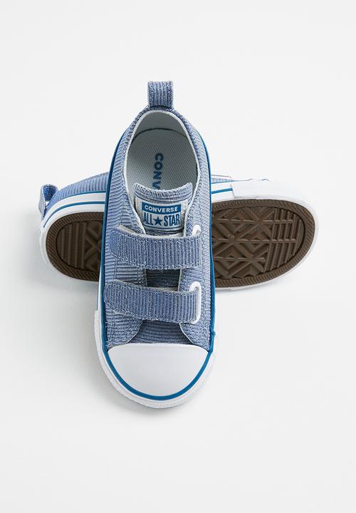 Converse - Chuck taylor all star 2v glitter textile - ice blue/cape blue/photon dust