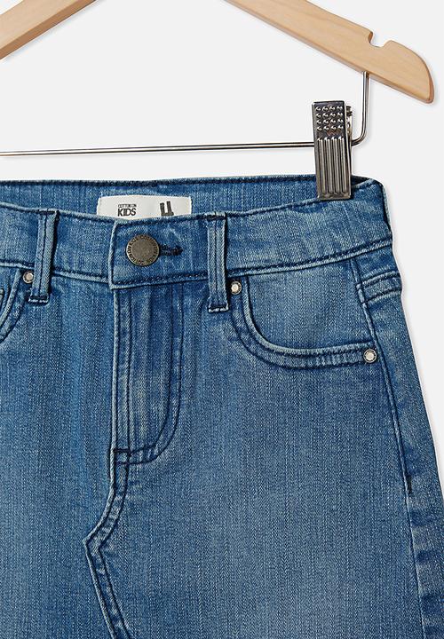 Cotton On - Finn denim skirt - mid wash