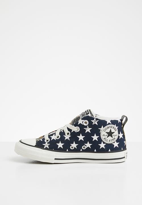 Converse - Chuck Taylor all star street archive print - black/obsidian/egret