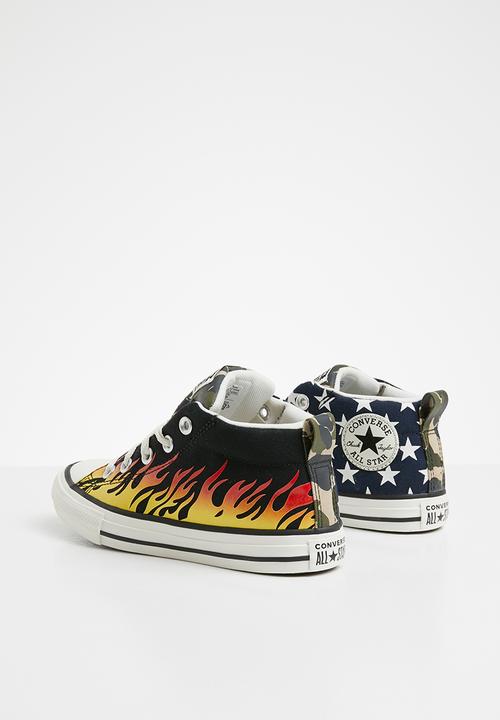Converse - Chuck Taylor all star street archive print - black/obsidian/egret