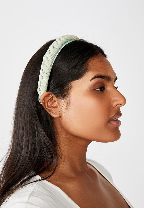 Rubi - Maddi plait headband - jade