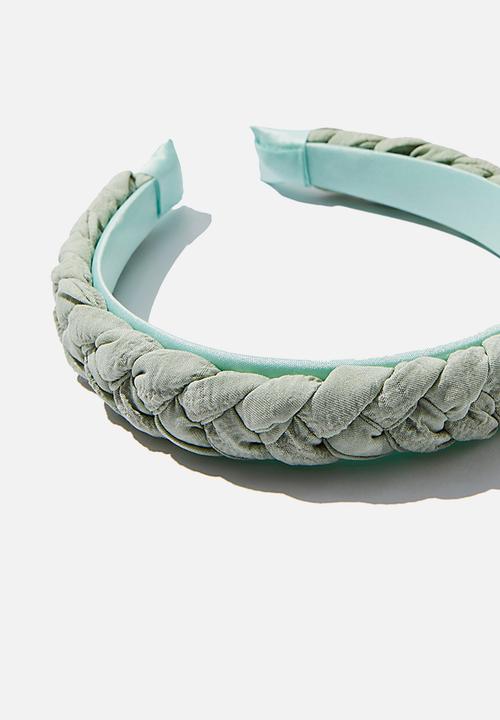 Rubi - Maddi plait headband - jade