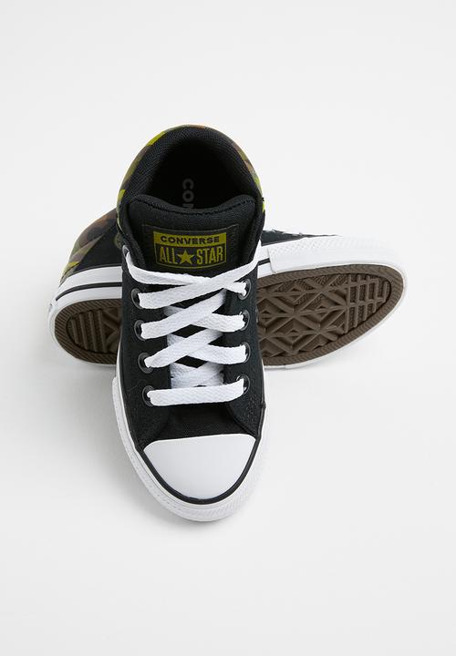 Converse - Chuck Taylor all star axel wordmark - black/moss/dark moss