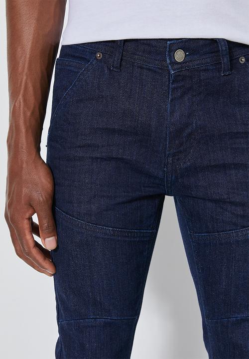 Superbalist - Cali skinny biker jeans - blue