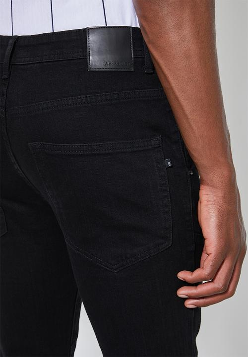 Superbalist - Cali skinny biker jeans - black
