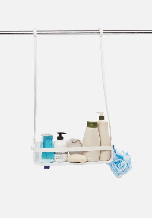 Umbra - Flex single shower caddy - white