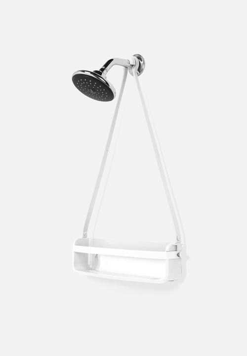Umbra - Flex single shower caddy - white