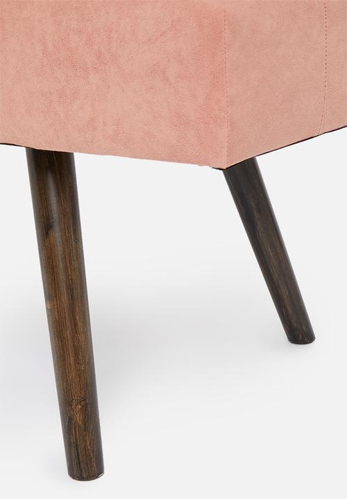 Present Time - Bench explicit suede look - faded pink