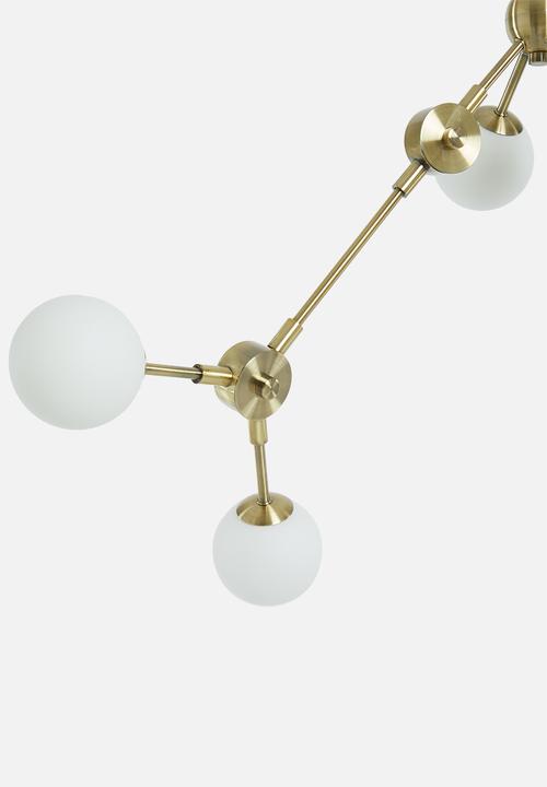 Sixth Floor - Mod pendant - brass
