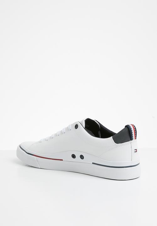 Tommy Hilfiger - Corporate leather sneaker - white