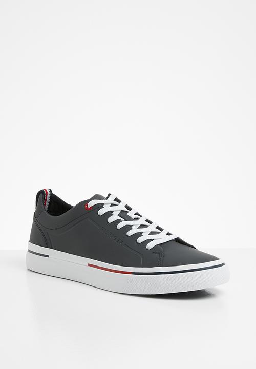 Tommy Hilfiger - Corporate leather sneaker - midnight