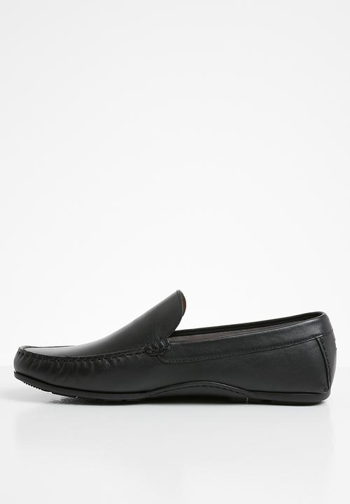 Tommy Hilfiger - Smooth leather driver - black