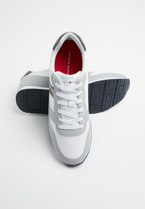 Tommy Hilfiger - City modern material mix runner - white