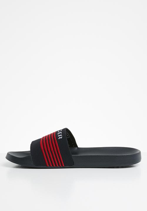 Tommy Hilfiger - Corporate knit pool slide - midnight