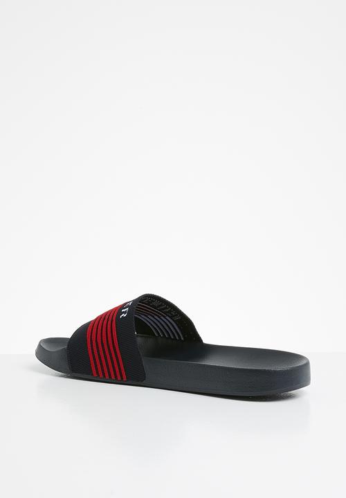 Tommy Hilfiger - Corporate knit pool slide - midnight