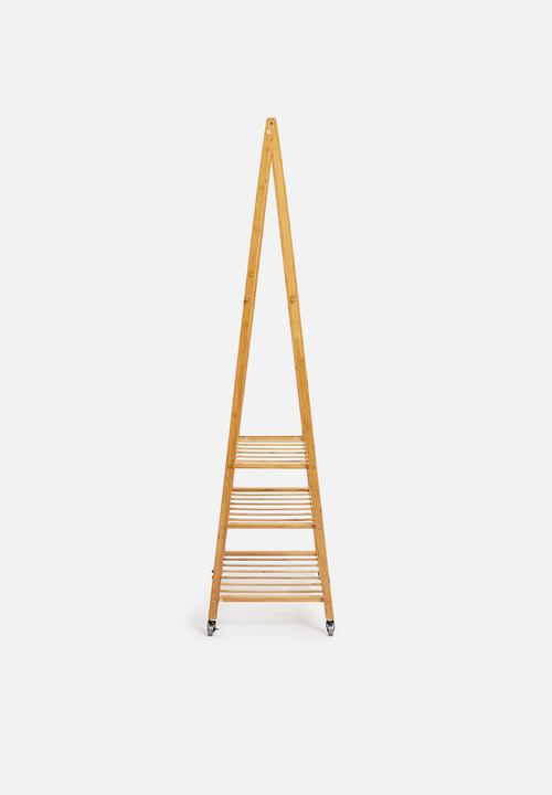 Present Time - Bamboo clothes rack - natural