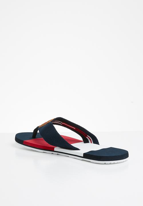 Tommy Hilfiger - Colour block beack sandal - midnight