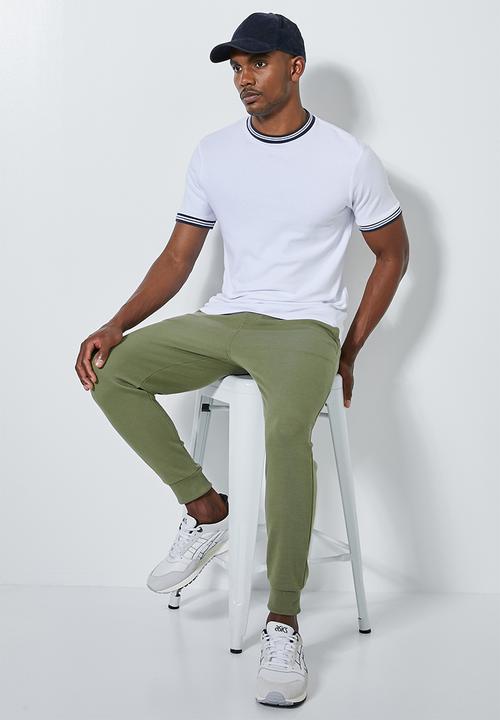 Superbalist - Madrid slim sweatpants - khaki