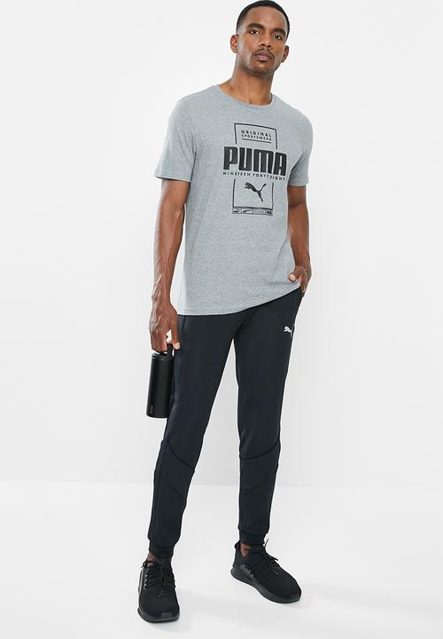 PUMA - Box puma tee - grey