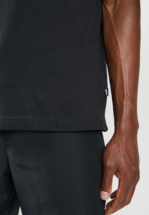 PUMA - Ess small logo tee -  black