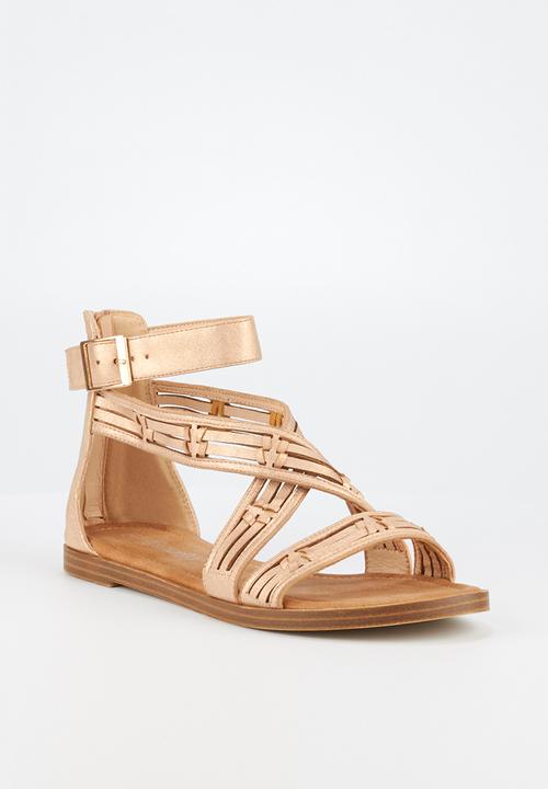 Butterfly Feet - Kamady sandal - rose gold
