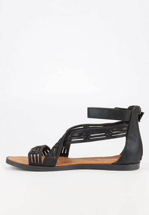 Butterfly Feet - Kamady sandal - black