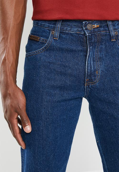 Wrangler - Texas stonewash denim - dark blue