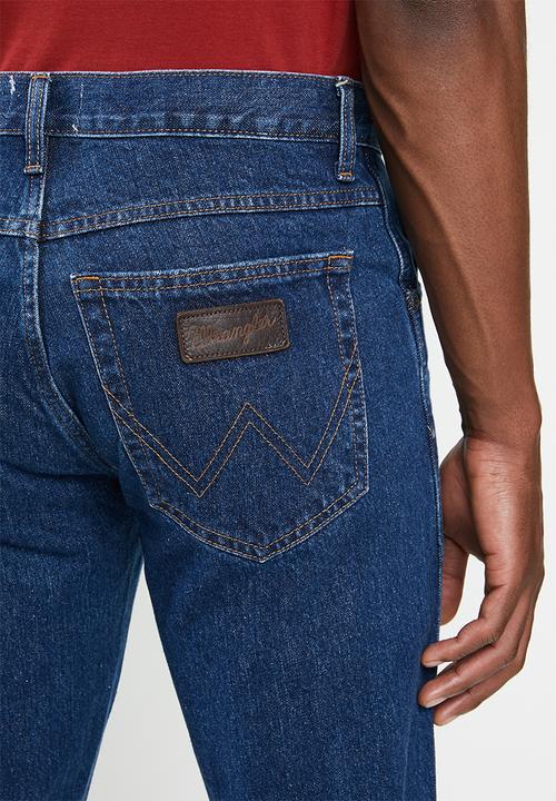 Wrangler - Texas stonewash denim - dark blue