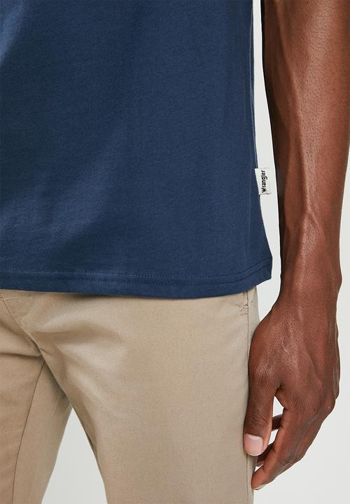 Wrangler - Kabel tee - navy