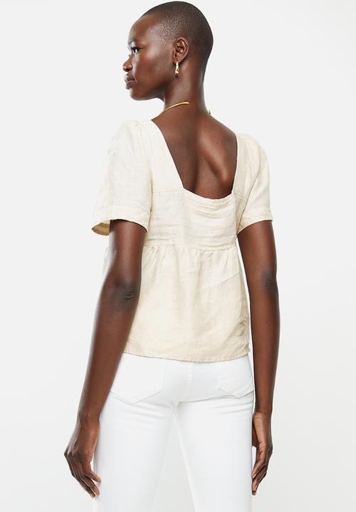 MANGO - Top latino - light beige