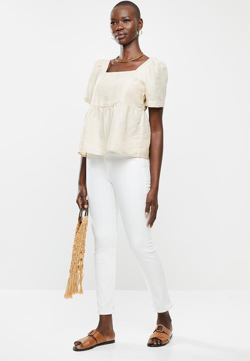 MANGO - Top latino - light beige