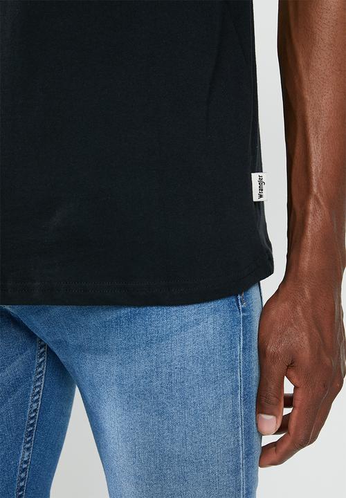 Wrangler - Kabel tee - black