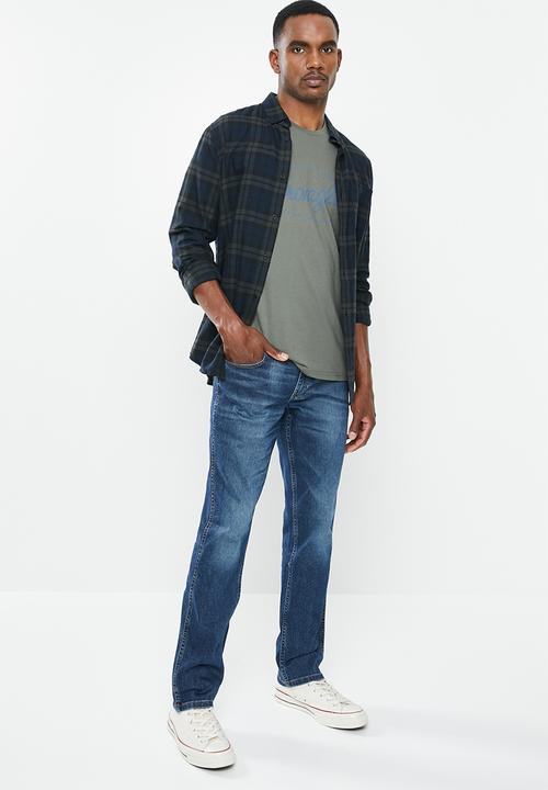 Wrangler - Rope classic tee - khaki