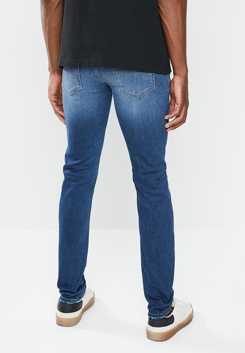 Diesel  - Sleenker-x skinny jeans - blue