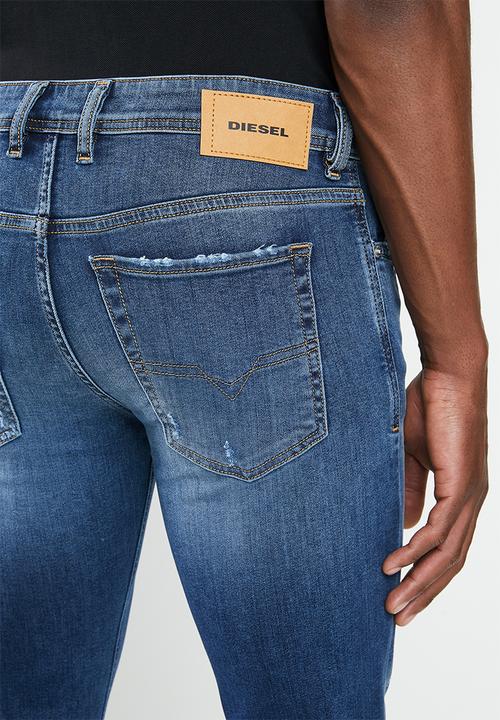 Diesel  - Sleenker-x skinny jeans - blue