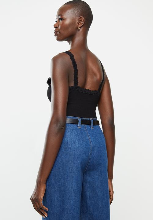 MANGO - Top Helen - black