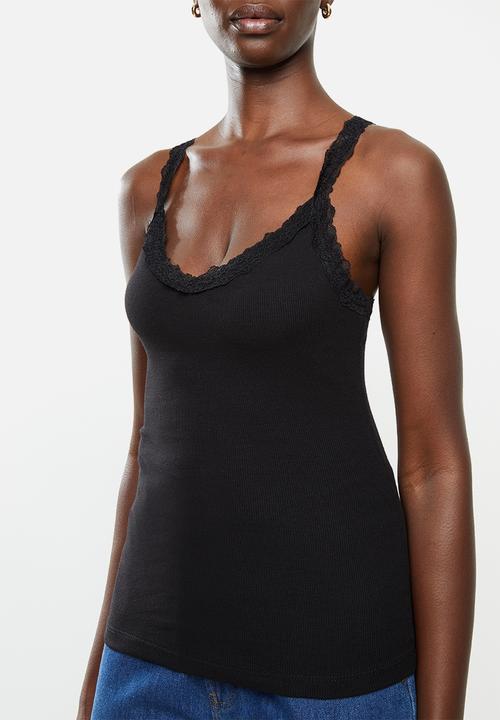 MANGO - Top Helen - black