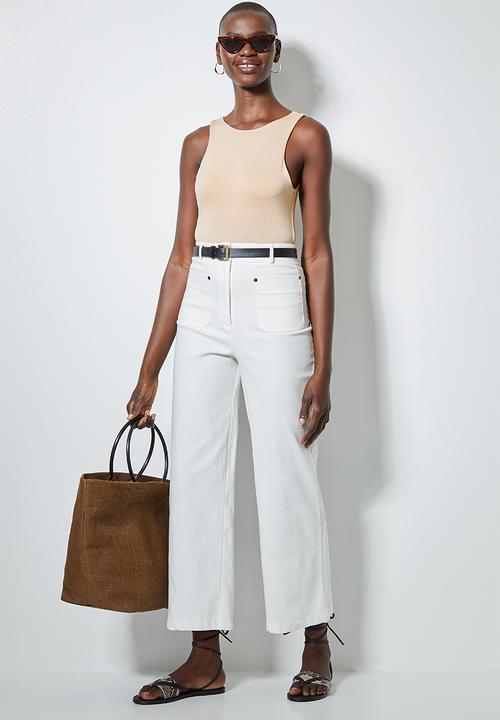Superbalist - Single cutaway bodysuit - toasted almond