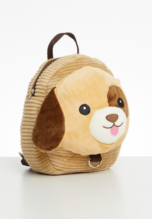 Pop Candy - Boys puppy backpack - brown
