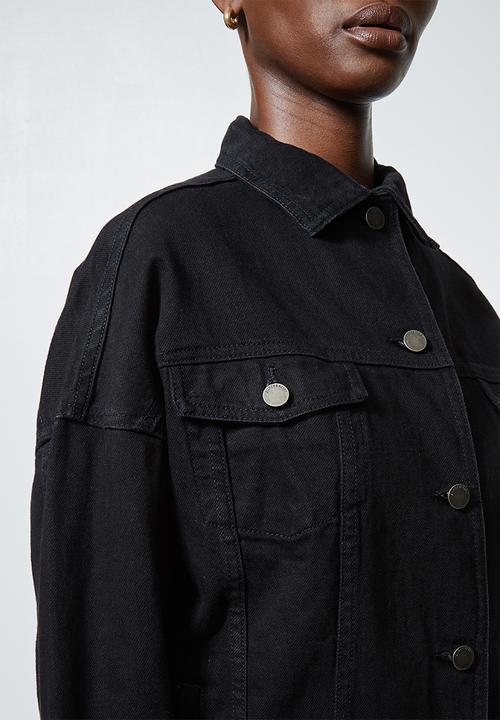 Superbalist - Tia denim jacket - black