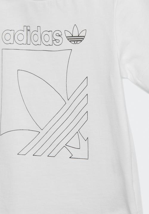 adidas Originals - Badge set - black & white