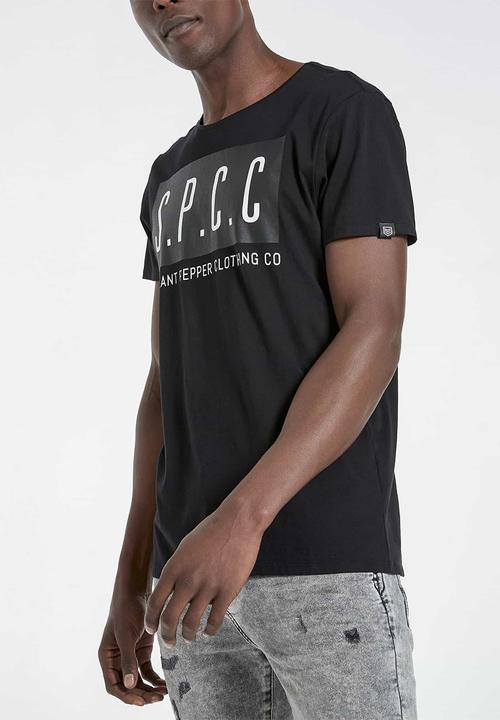 S.P.C.C - Baltic fashion straight hem T-shirt - black