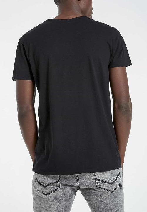S.P.C.C - Baltic fashion straight hem T-shirt - black