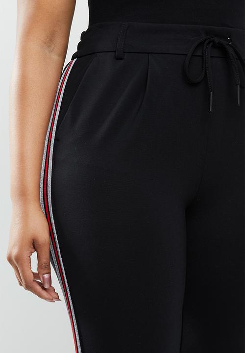 Carmakoma - Goldtrash panel pants - black