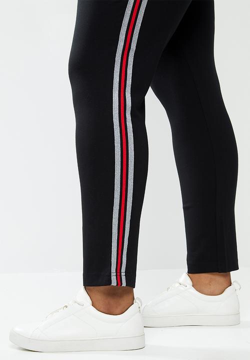 Carmakoma - Goldtrash panel pants - black