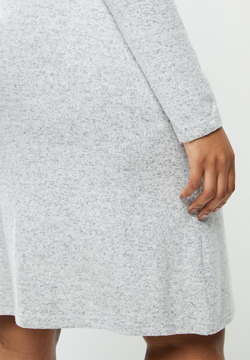 Carmakoma - India long sleeve dress - grey melange