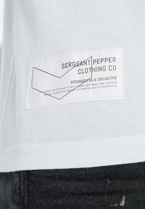 S.P.C.C - Harrow premium straight hem T-shirt - denim blue
